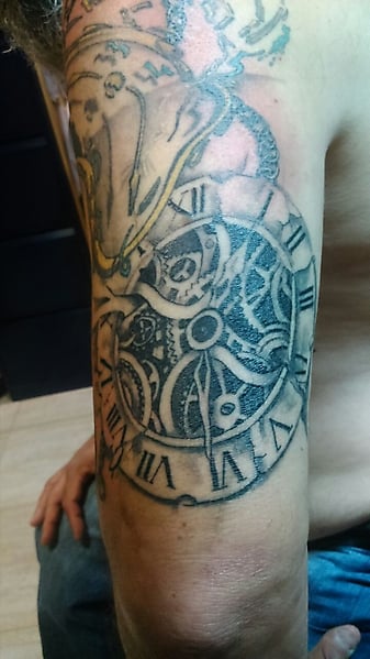 Klok Tattoo by Pelusa